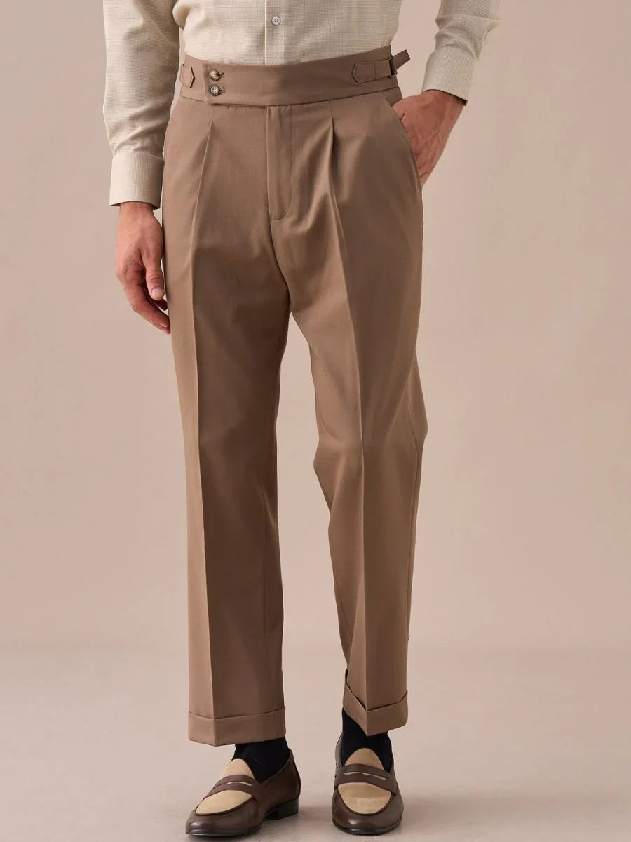 Marini Palena High Waisted Pleated Pants