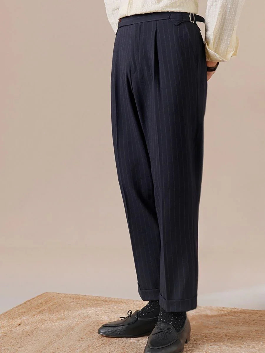 Marini Urbino High Waisted Pleated Pants
