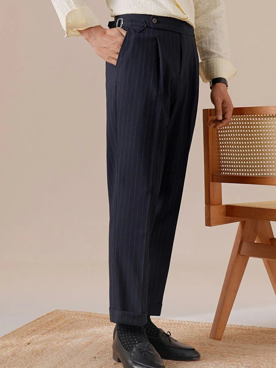 Marini Urbino High Waisted Pleated Pants