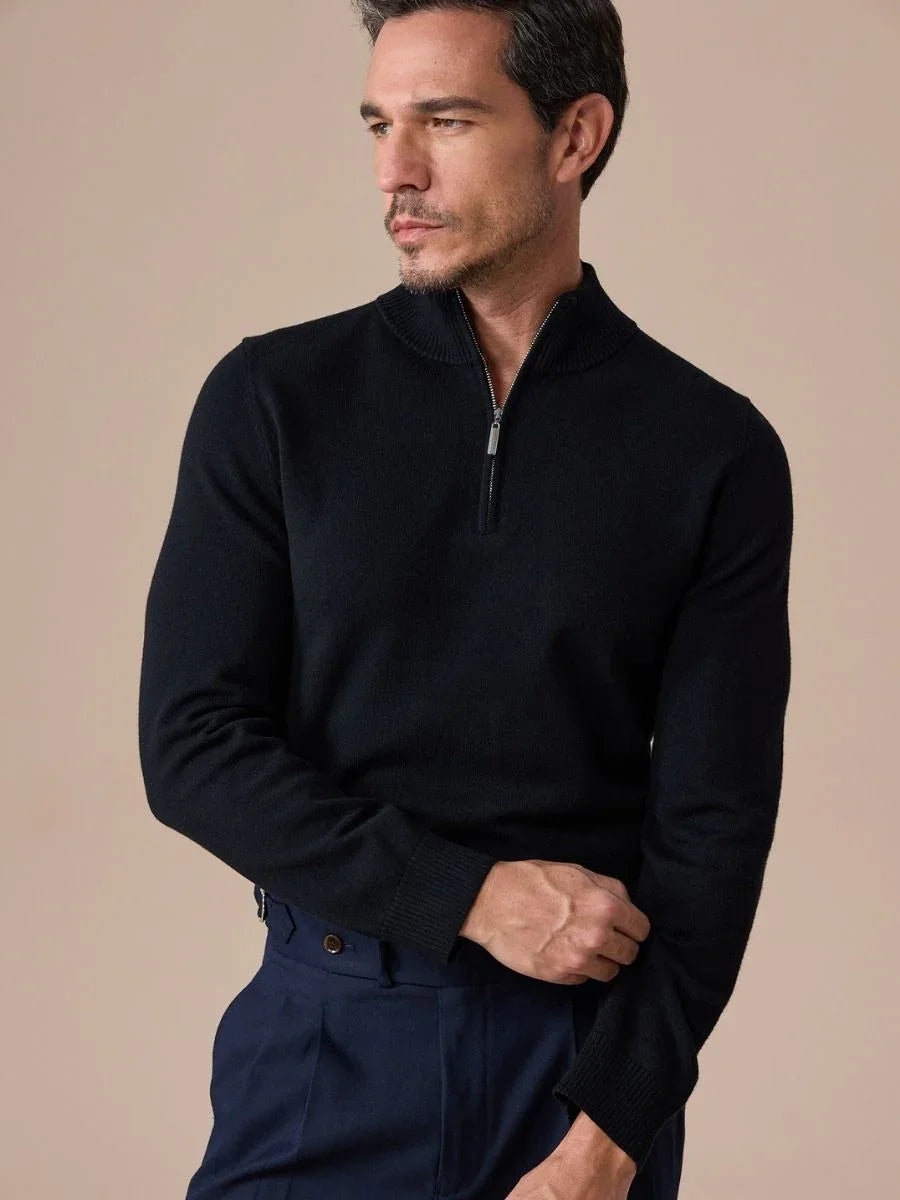 Marini Half-Zip Knit Sweater