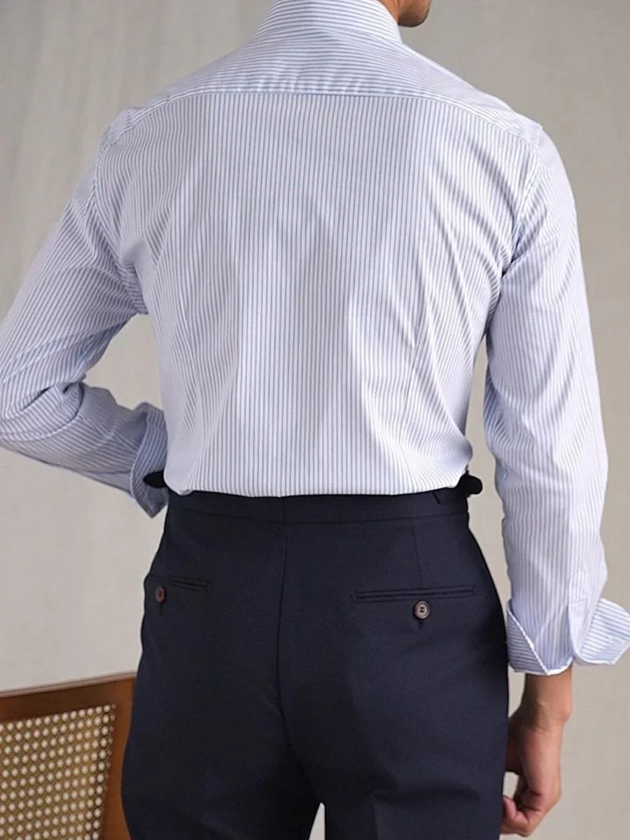 Marini Striped Business Casual Shirt