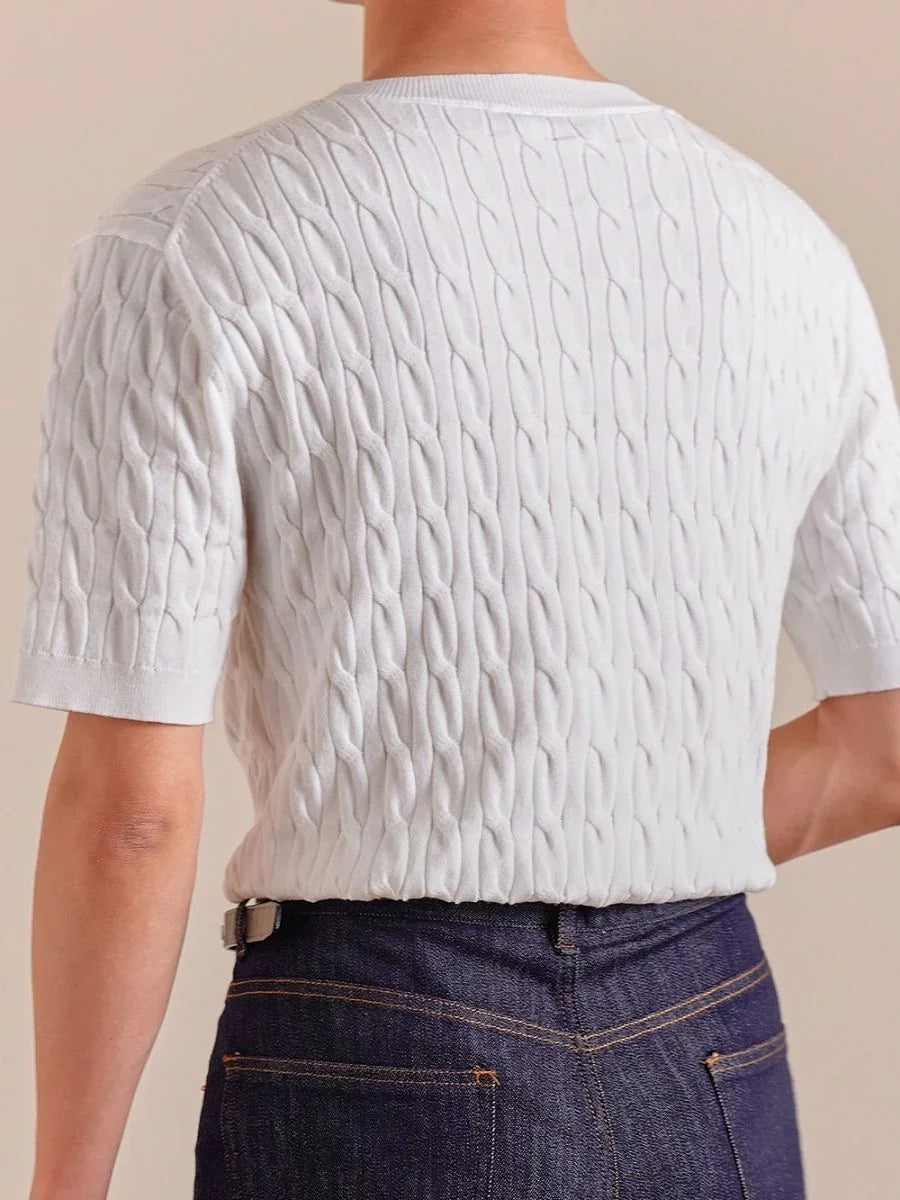 Marini Ortano Lightweight Knit T-Shirt