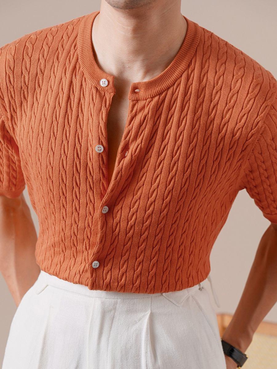 Marini Knit Cardigan Tee
