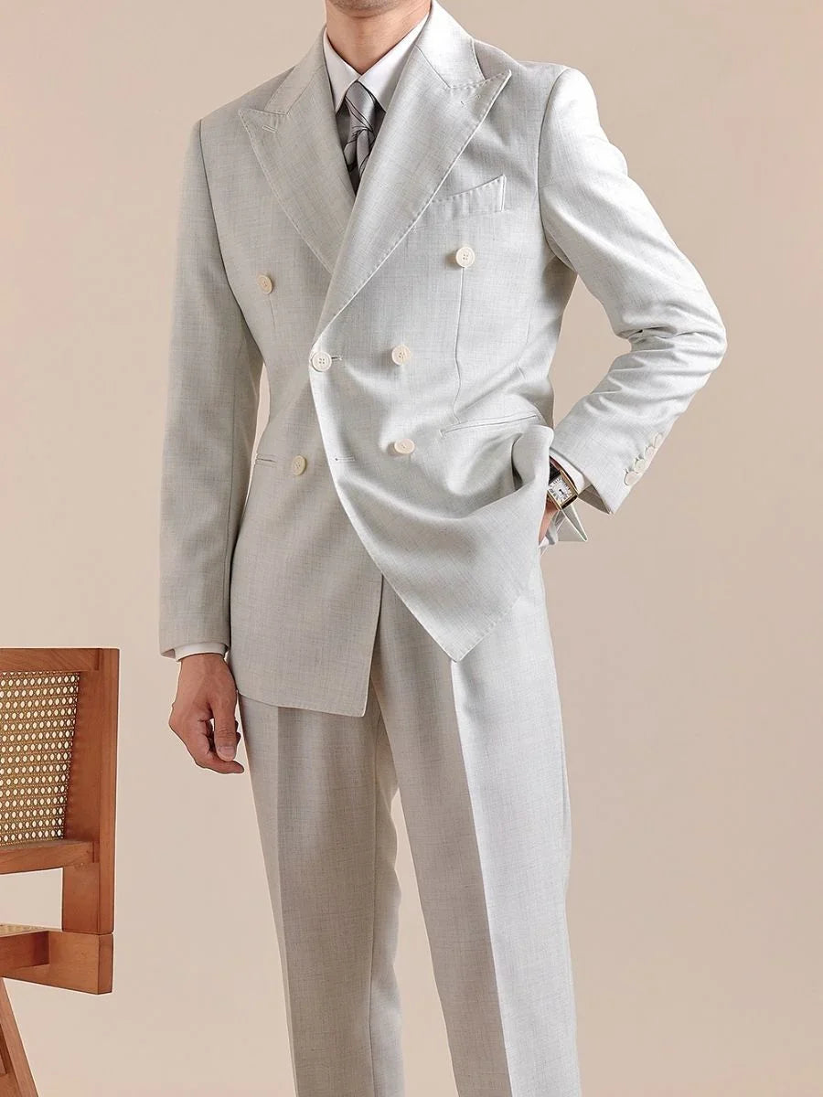 Marini Brienza Double-Breasted Blazer