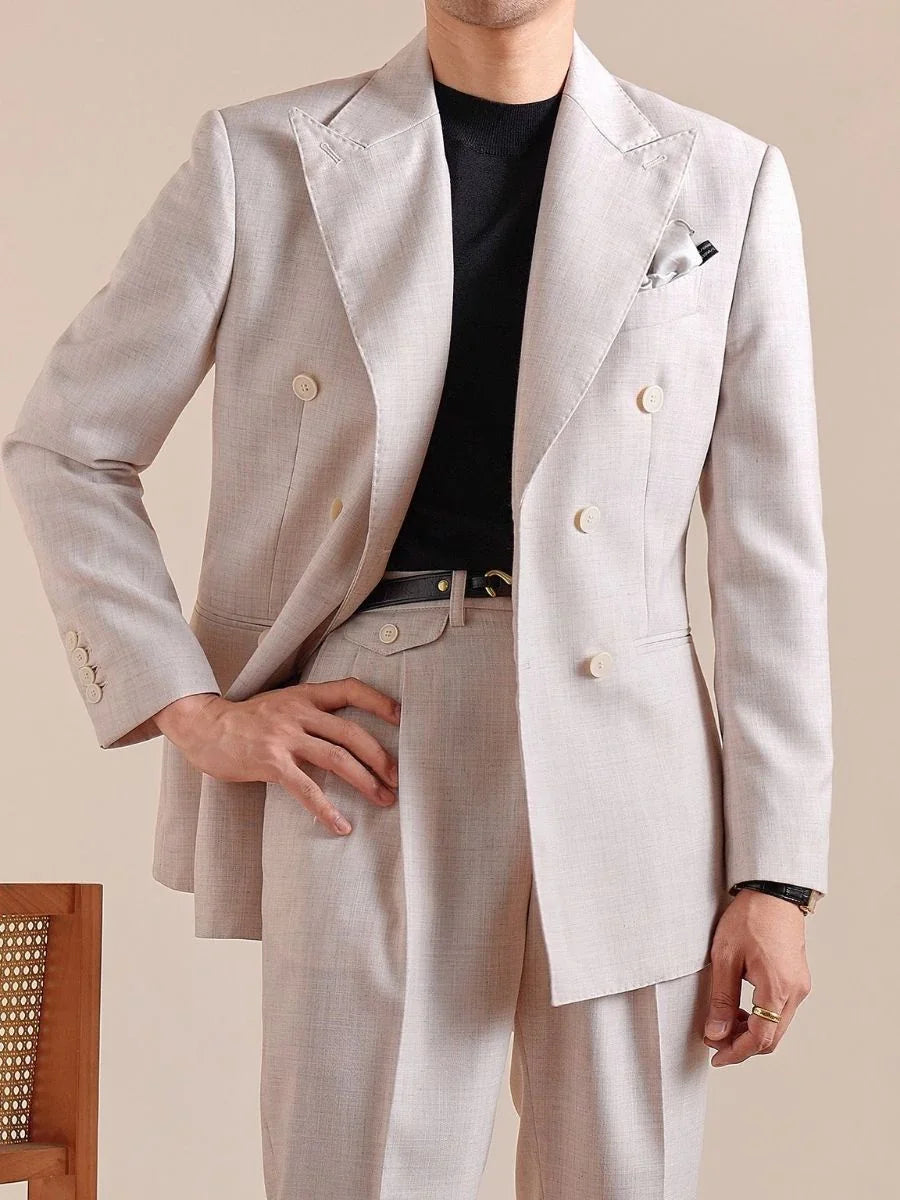 Marini Brienza Double-Breasted Blazer