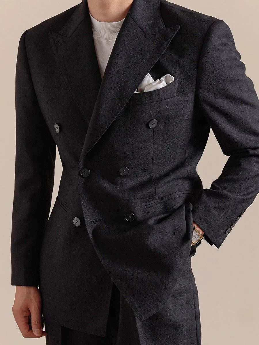Marini Brienza Double-Breasted Blazer