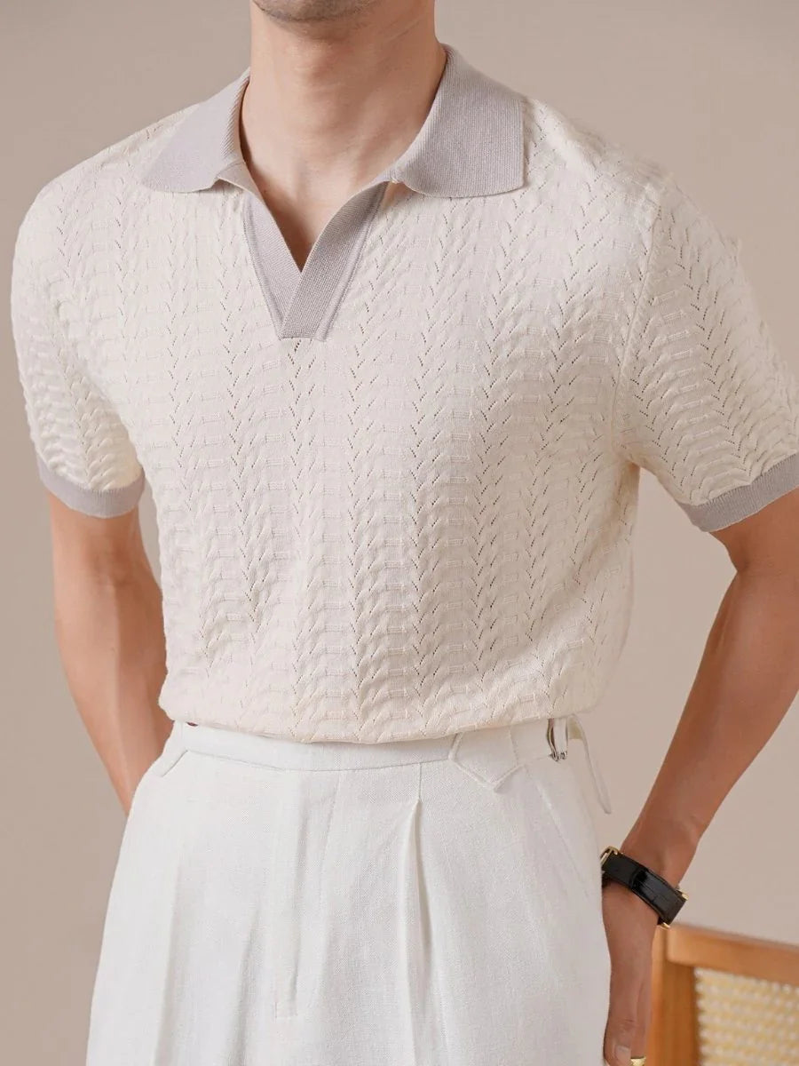 Marini Old Money Knit Polo