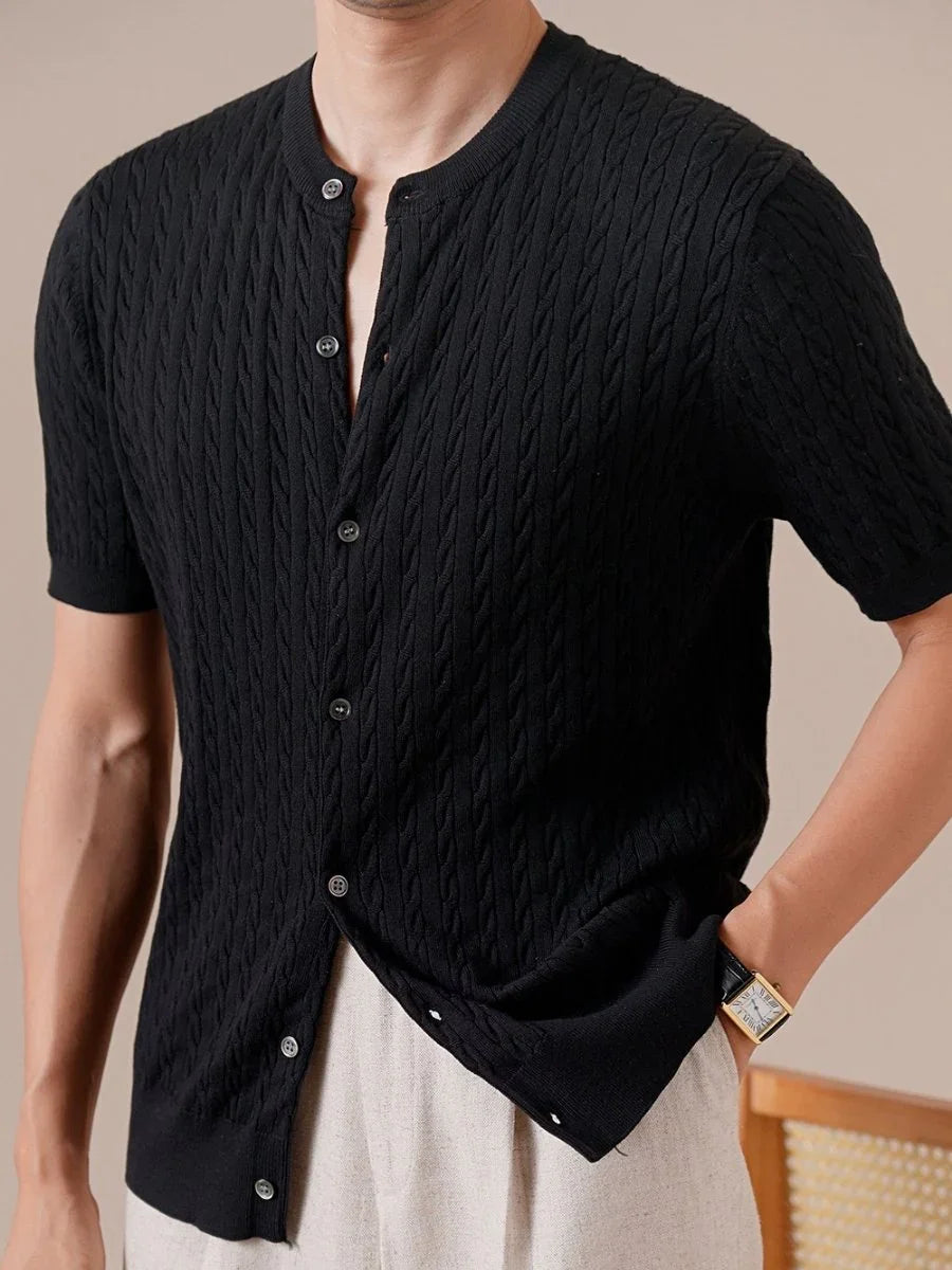 Marini Knit Cardigan Tee