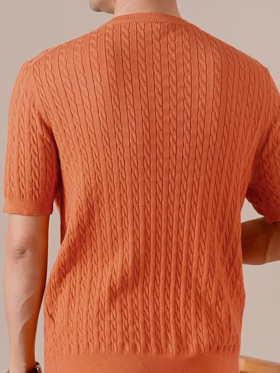 Marini Knit Cardigan Tee