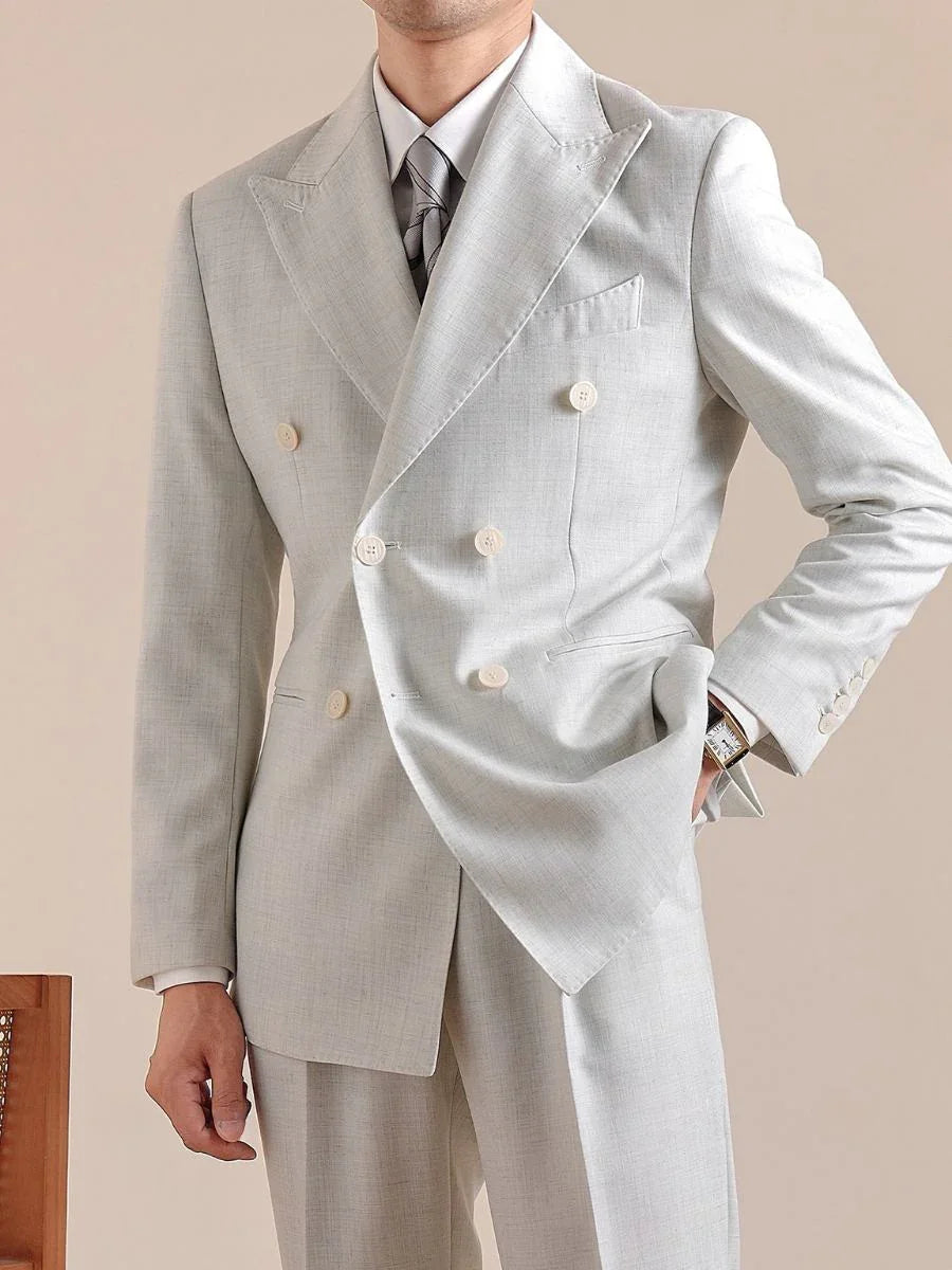 Marini Brienza Double-Breasted Blazer