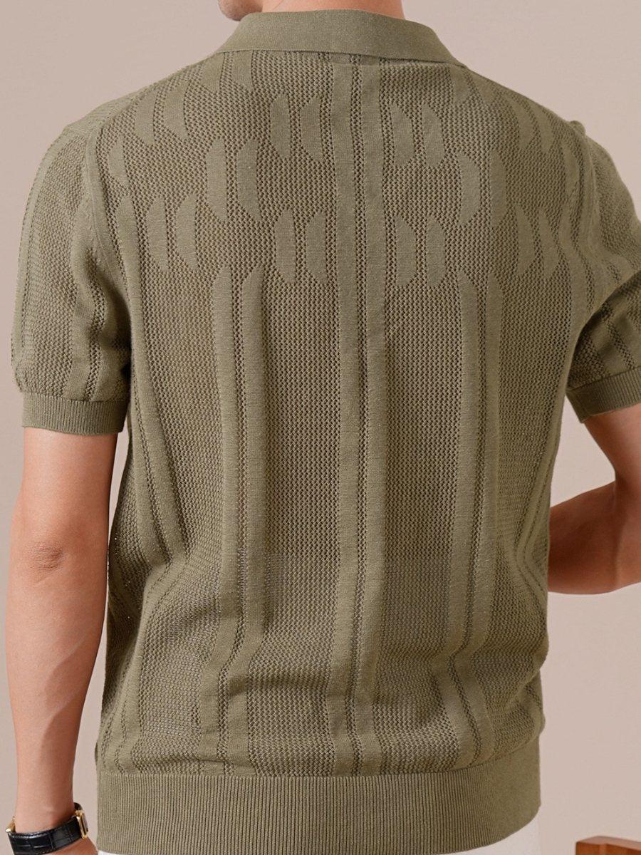 Marini Linen Texture Polo