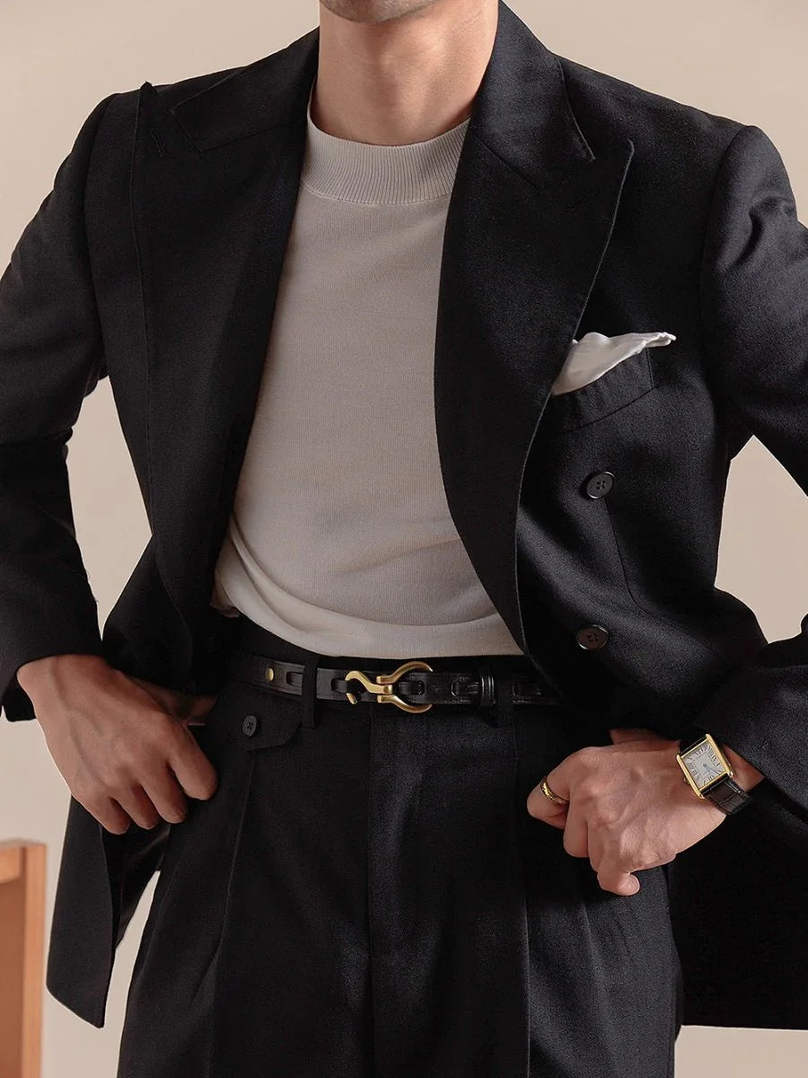 Marini Brienza Double-Breasted Blazer