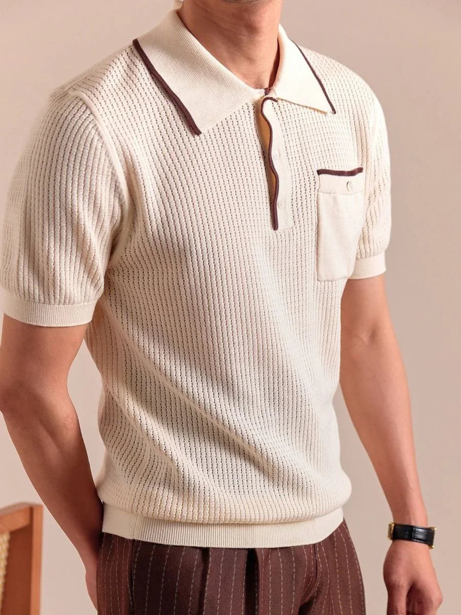 Marini Heritage Mesh Polo