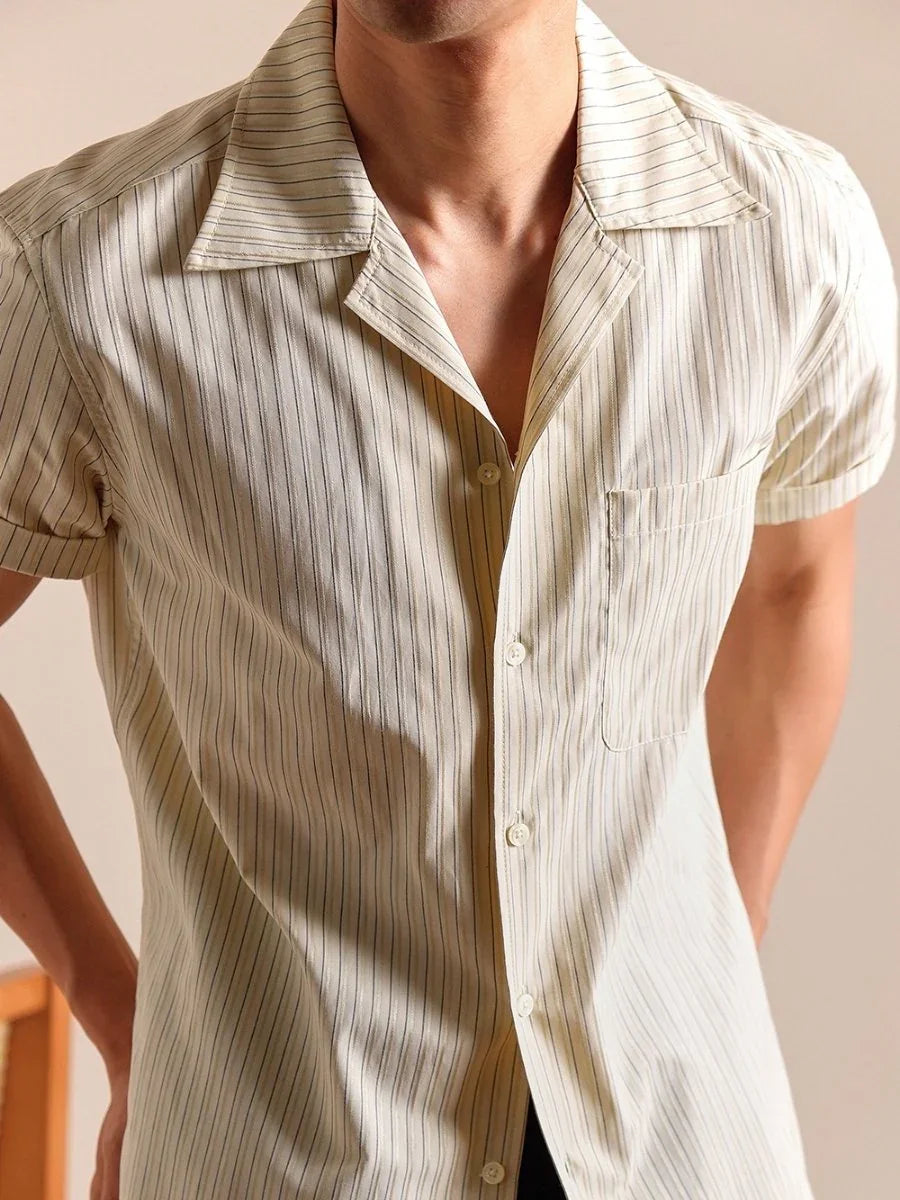 Marini Cuban Collar Summer Shirt