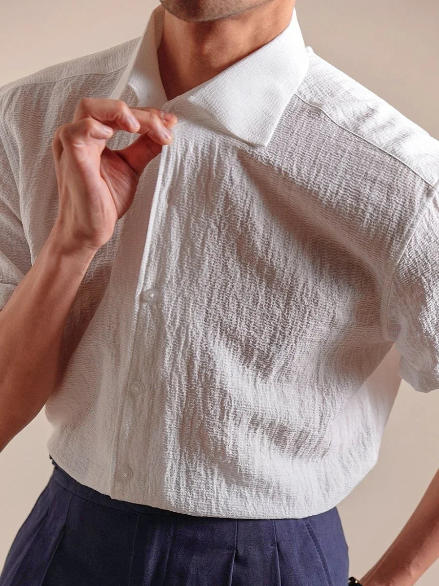 Marini Half Sleeves TENCEL Shirt