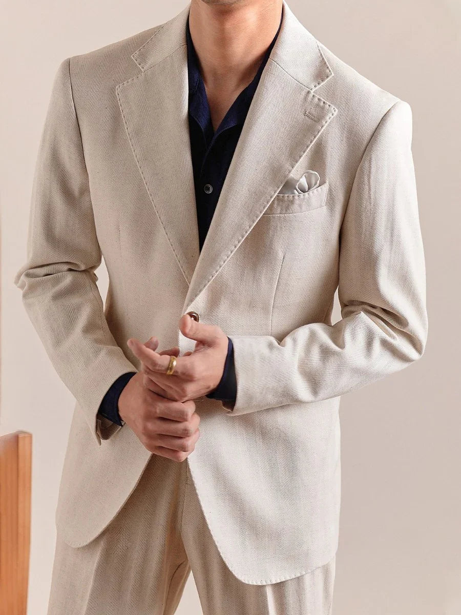 Marini Napoli Linen Blazer