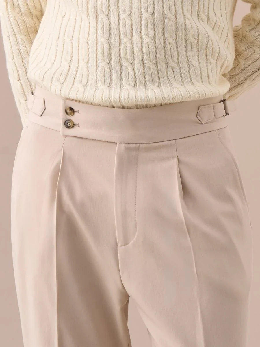 Marini Palena High Waisted Pleated Pants