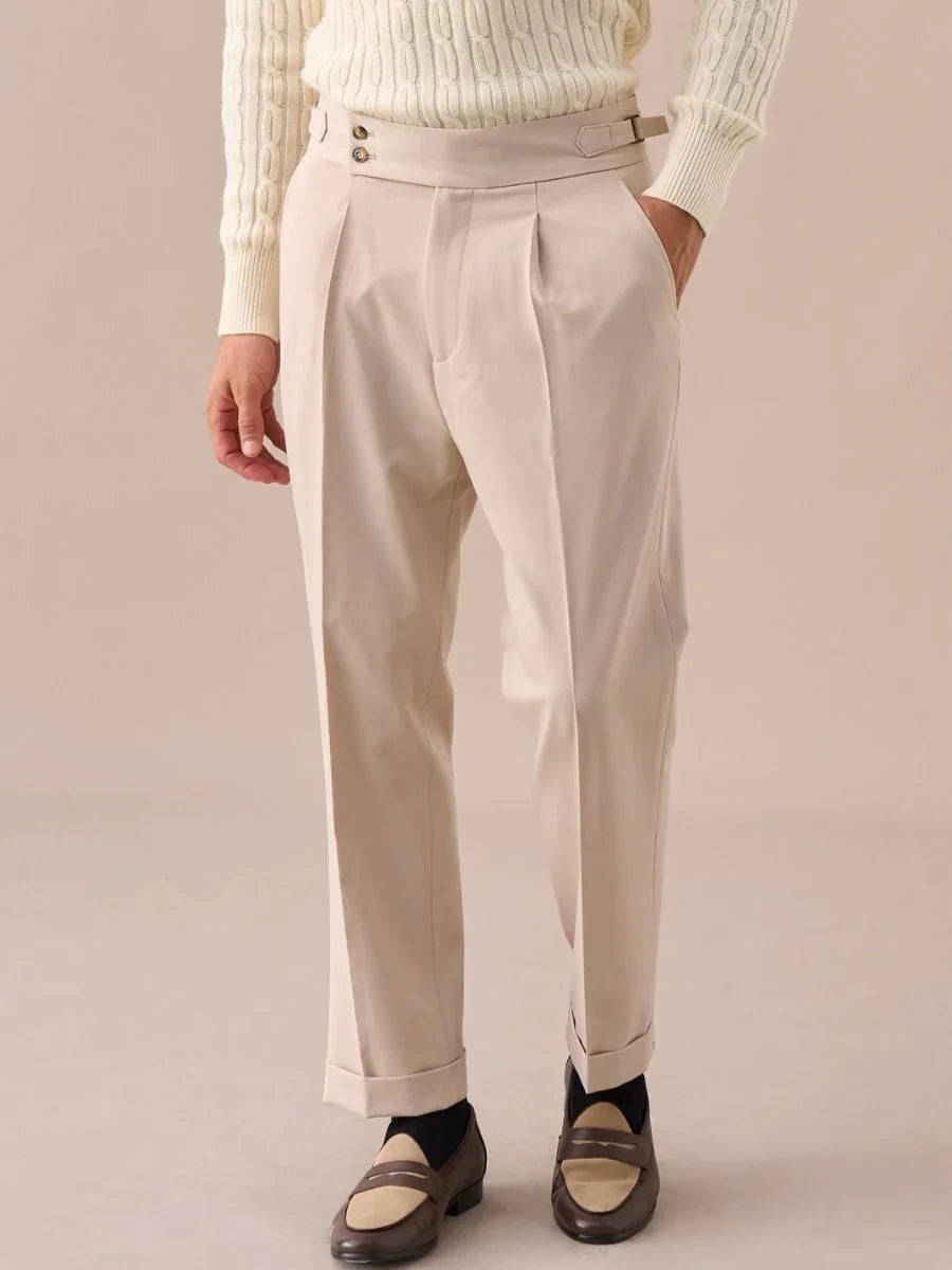 Marini Palena High Waisted Pleated Pants
