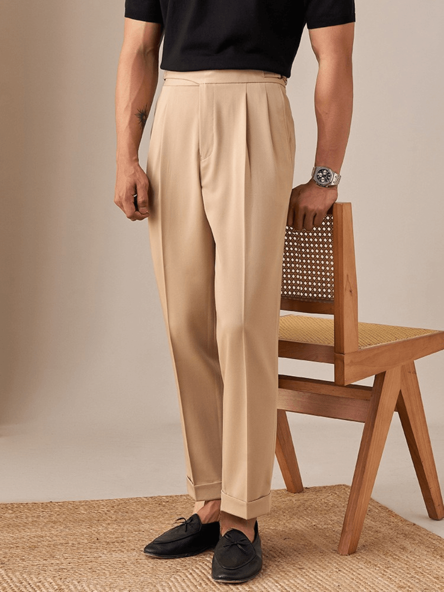 Marini Ancona High Waisted Gurkha Pants