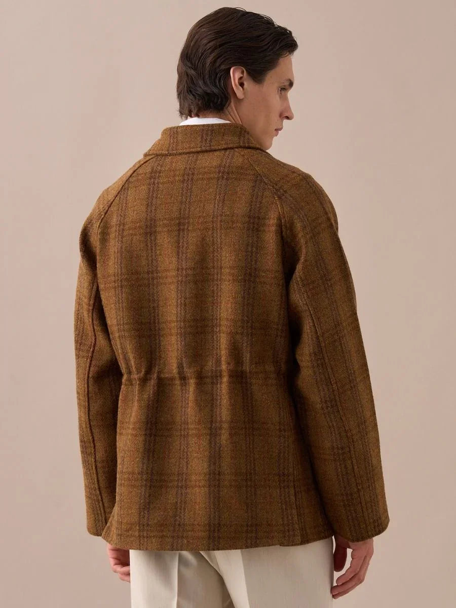 Marini Inverness Scottish Wool Hunting Jacket