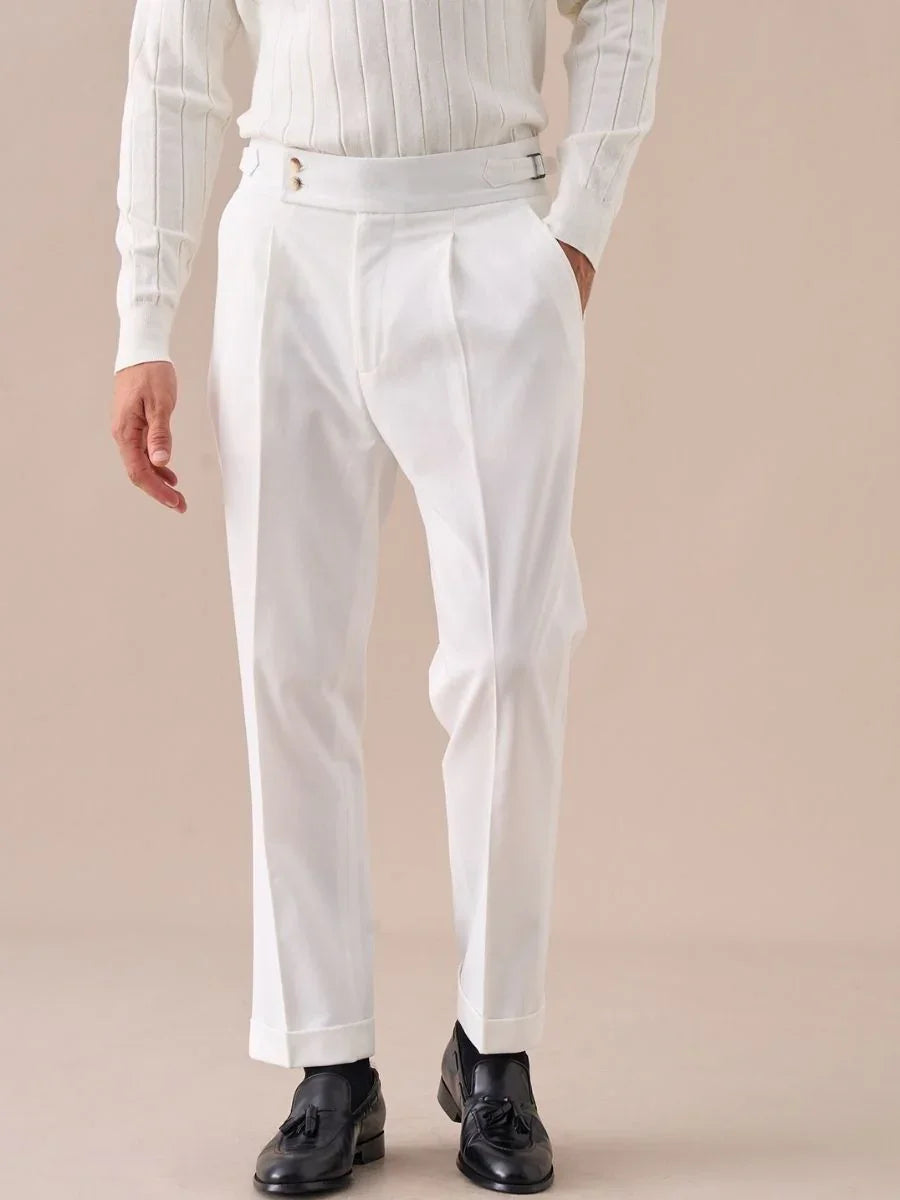 Marini Palena High Waisted Pleated Pants