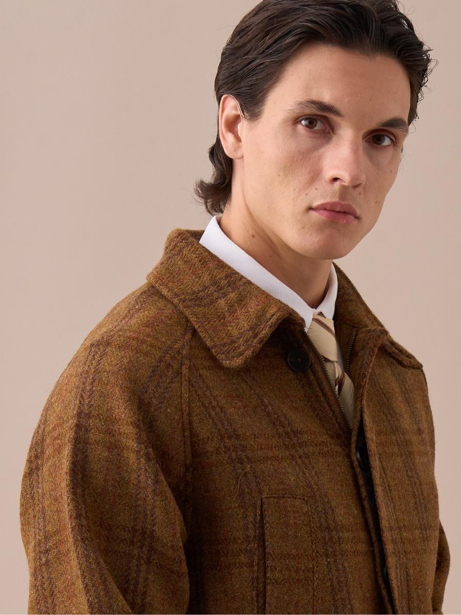 Marini Inverness Scottish Wool Hunting Jacket