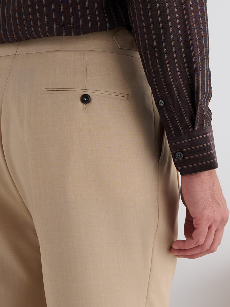 Marini Ravenna High Waisted Double Pleated pants
