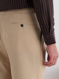 Marini Ravenna High Waisted Double Pleated pants