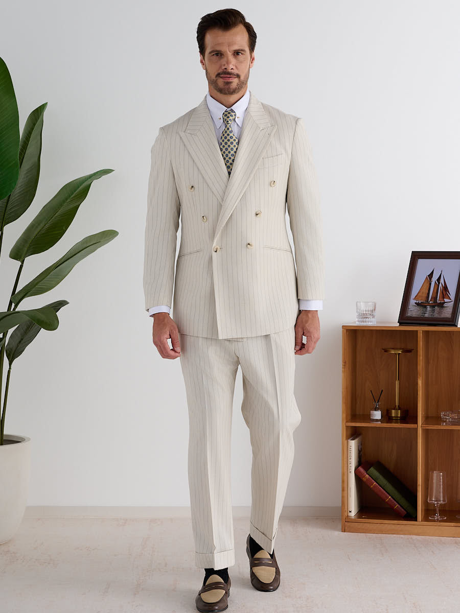 Marini Spoleto Pinstripe Trousers