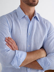 Marini Amalfi Stripe Linen Shirt