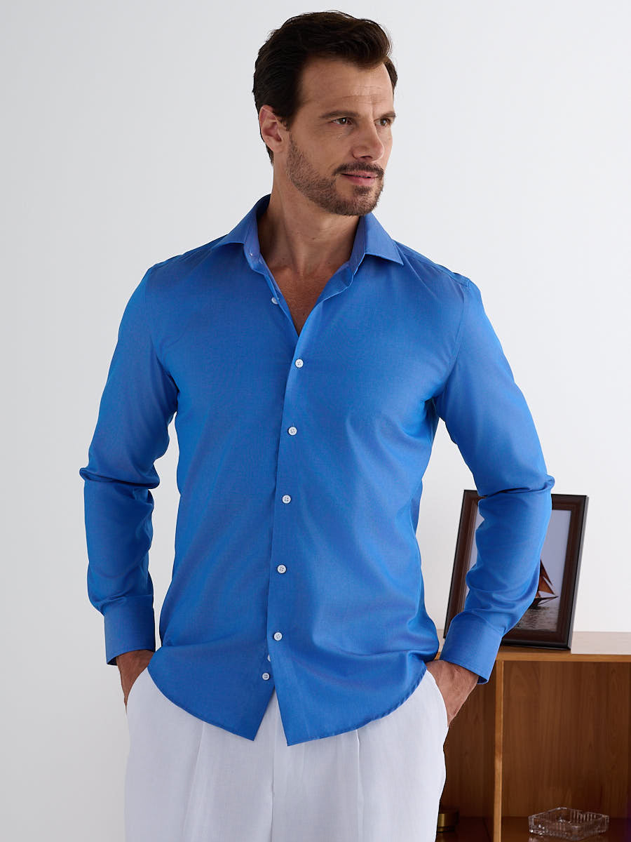Marini Sky Blue Non-Iron Shirt