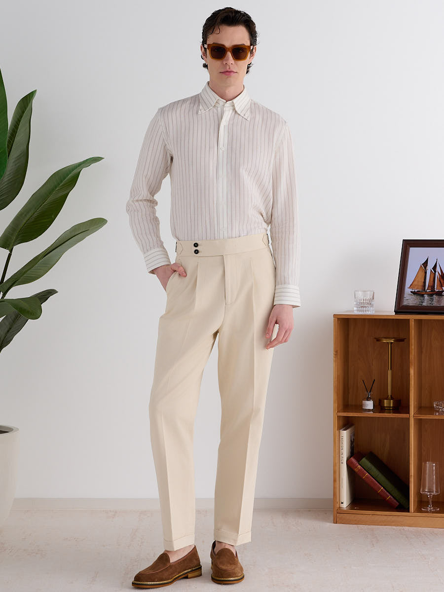 Marini Gaeta High Waisted Pleated Pants