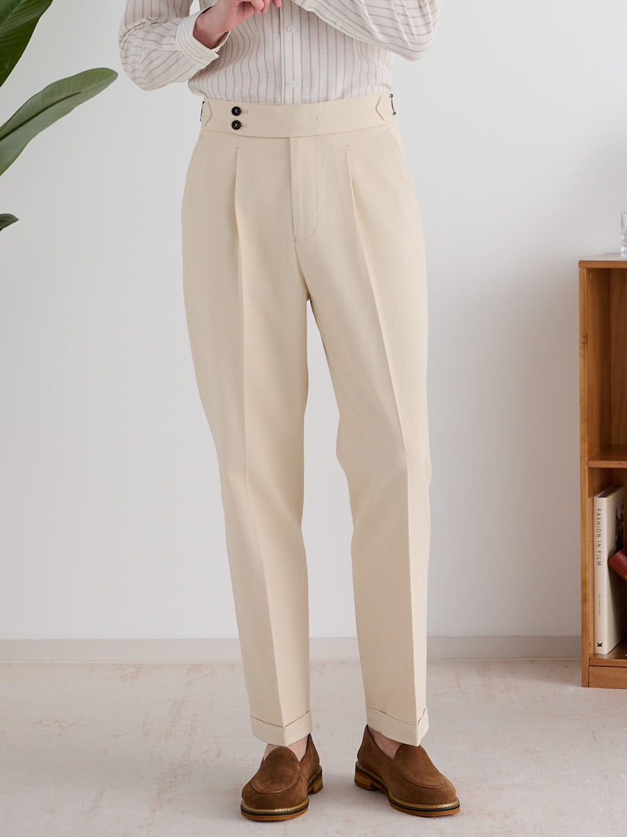 Marini Gaeta High Waisted Pleated Pants