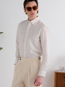 Marini Elvario Linen Blend Shirt