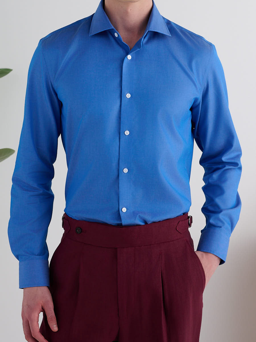 Marini Sky Blue Non-Iron Shirt