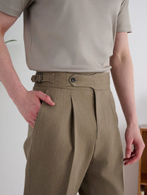 Marini Solomeo High Waisted Pleated Pants
