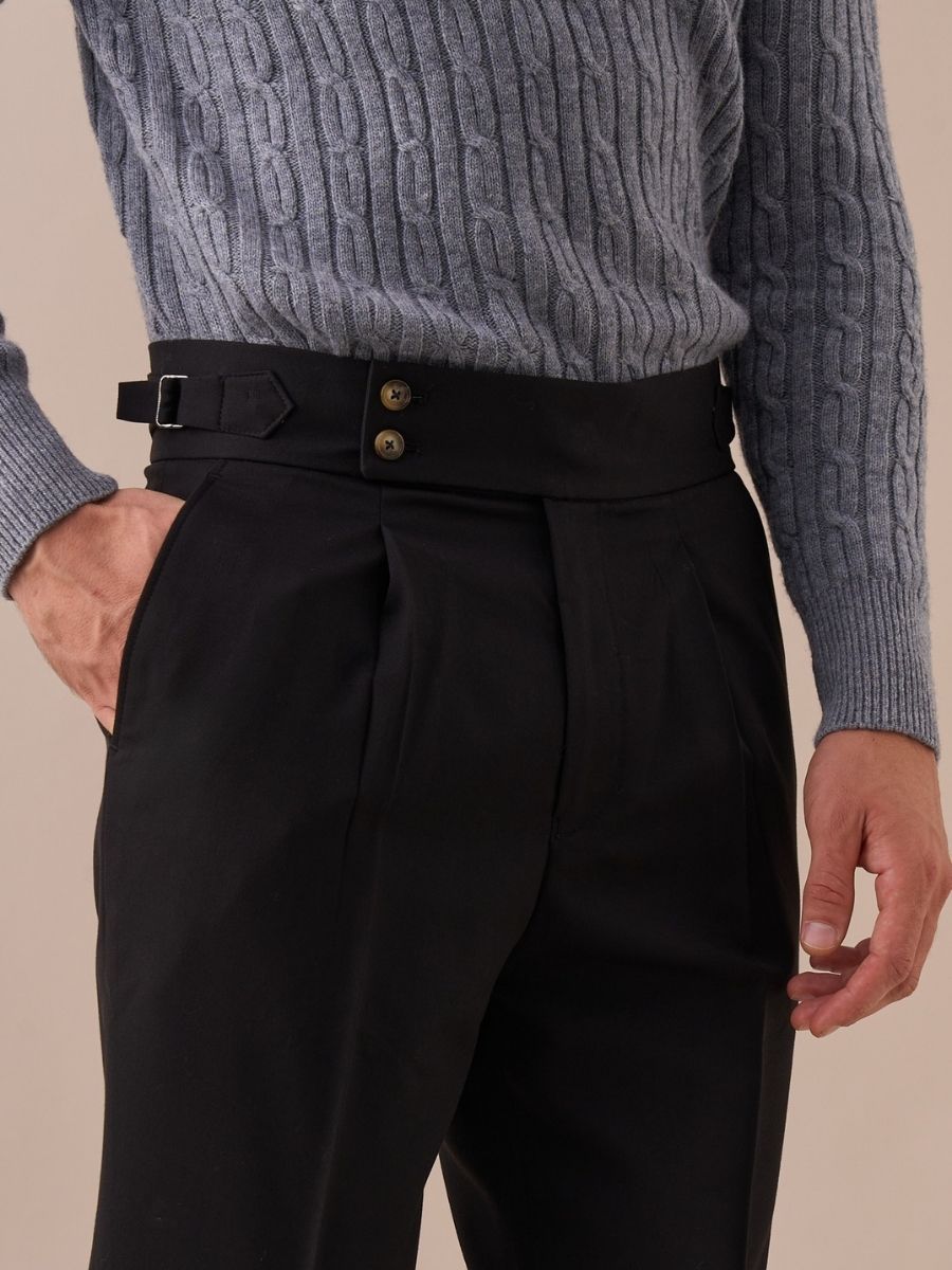Marini Palena High Waisted Pleated Pants