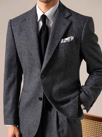 Marini Bergamo Single-Breasted Wool Blazer
