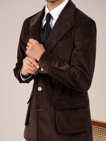 Marini Textured Corduroy Blazer