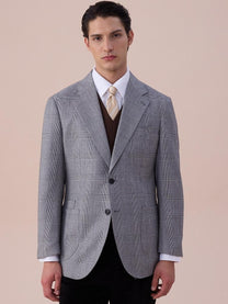 Marini Asti Checked Tailored Blazer