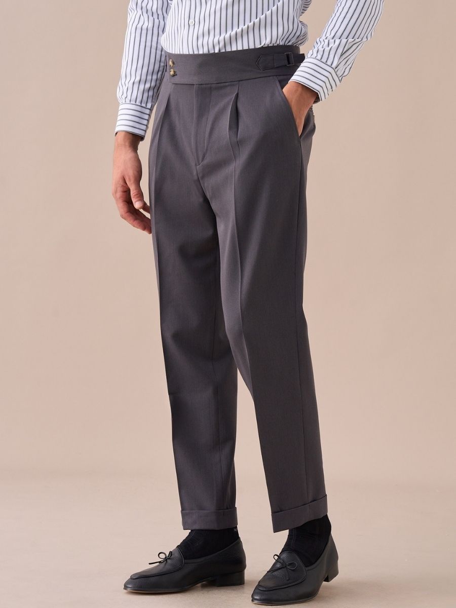 Marini Palena High Waisted Pleated Pants