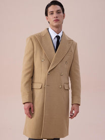 Marini Cortona Double-Breasted Overcoat