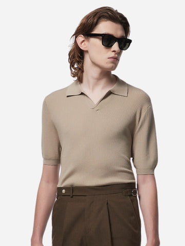 Marini Vercelli Knit Polo Shirt