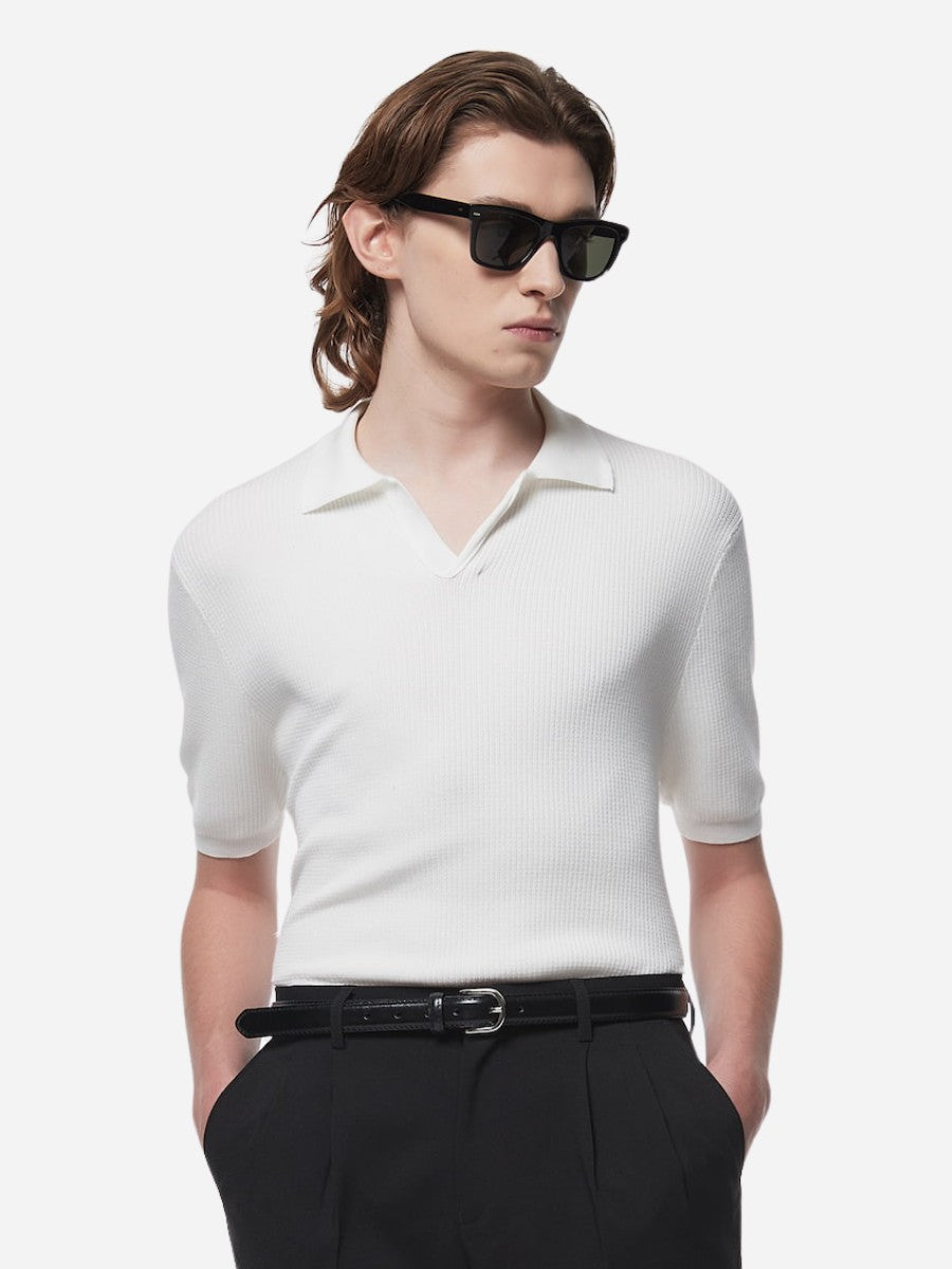 Marini Vercelli Knit Polo Shirt