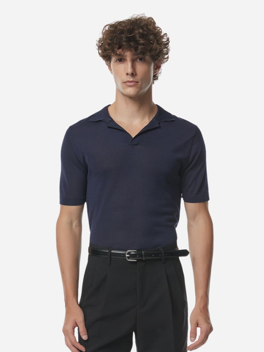 Marini V-neck Polo Shirt