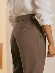 Marini Verona Striped High-Waist Trousers