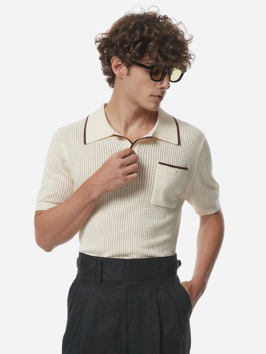 Marini Heritage Mesh Polo