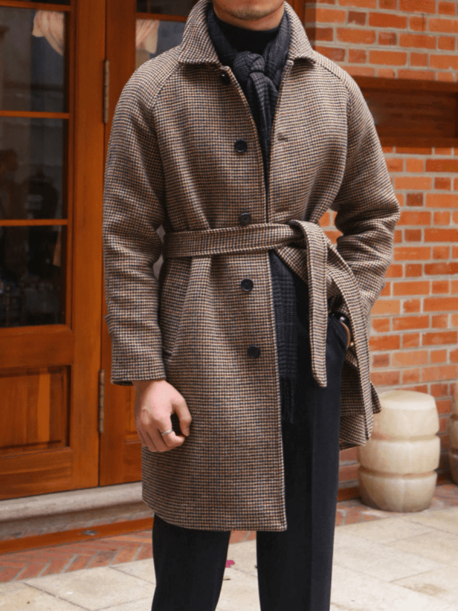 Marini Balmoral Wool Trench Coat