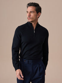 Marini Half-Zip Knit Sweater