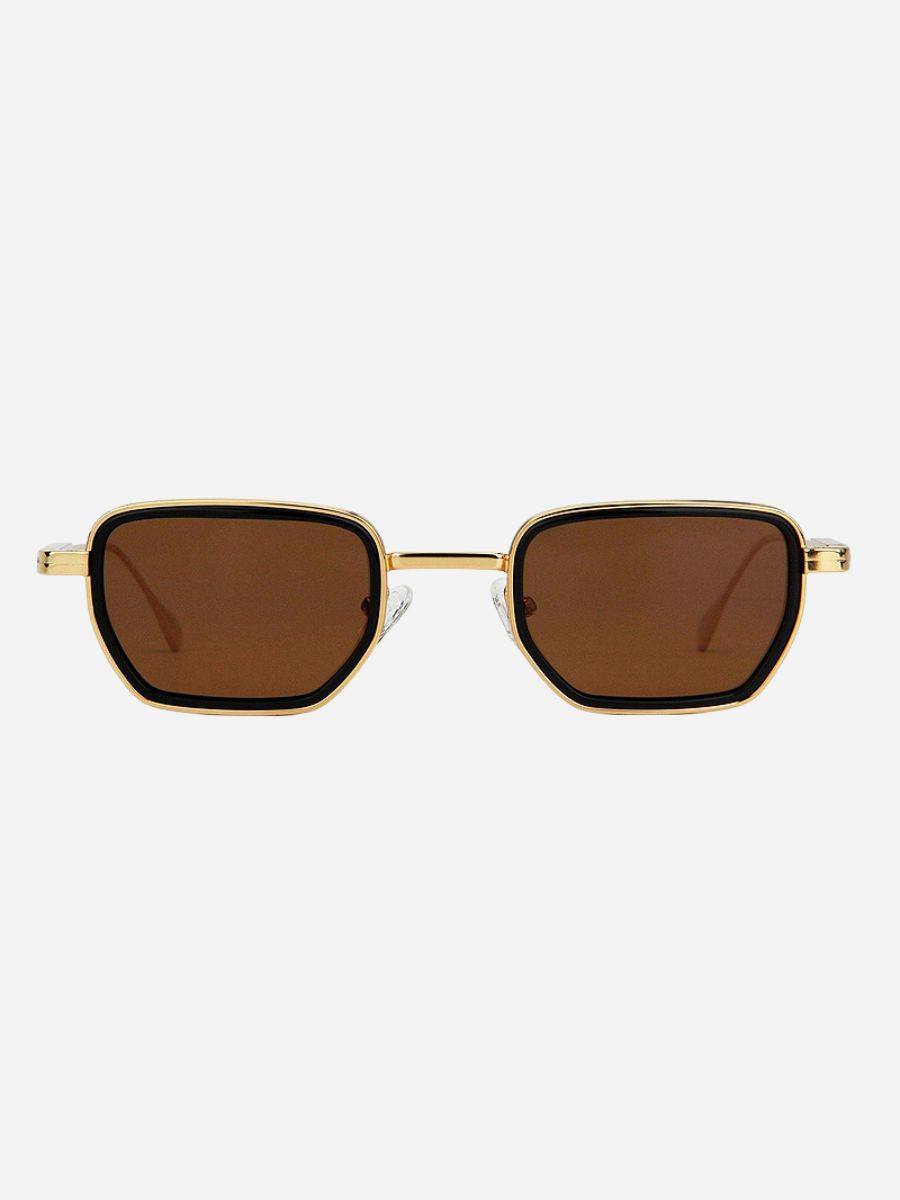 Marini Metal Rectangle Sunglasses